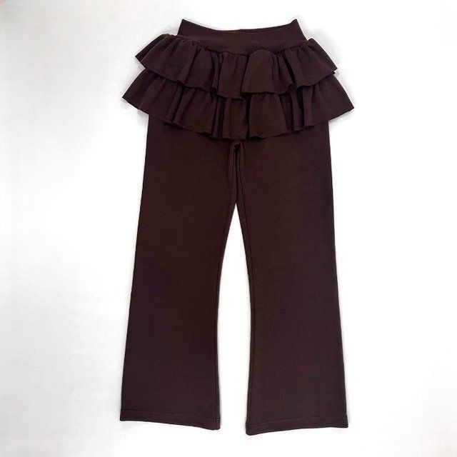 しまむらbeluga/chi-chanティアードパンツ