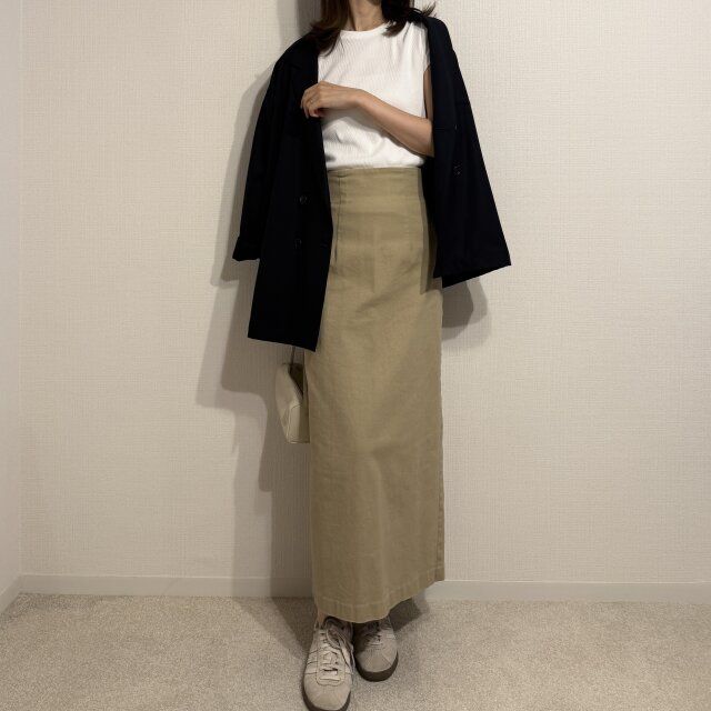 スカート合わせもバランスよく