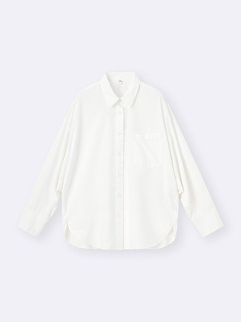 GUのドルマンスリーブシャツ