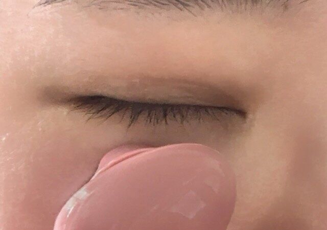 ひんやりリフレッシュアイローラー 使用例