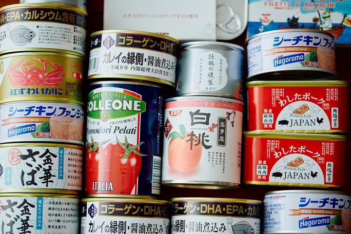 佐藤さんがセレクトした缶詰