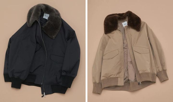 画像: 「2WAYフライトジャケット」各￥53,900※2025年10月上旬頃発売予定 出典：サロン アダム エ ロペ