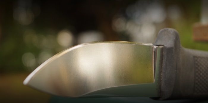 ホロウグラインドの刃先