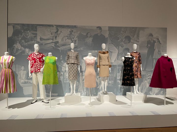 1950〜60年代に手掛けた映画衣装の数々。