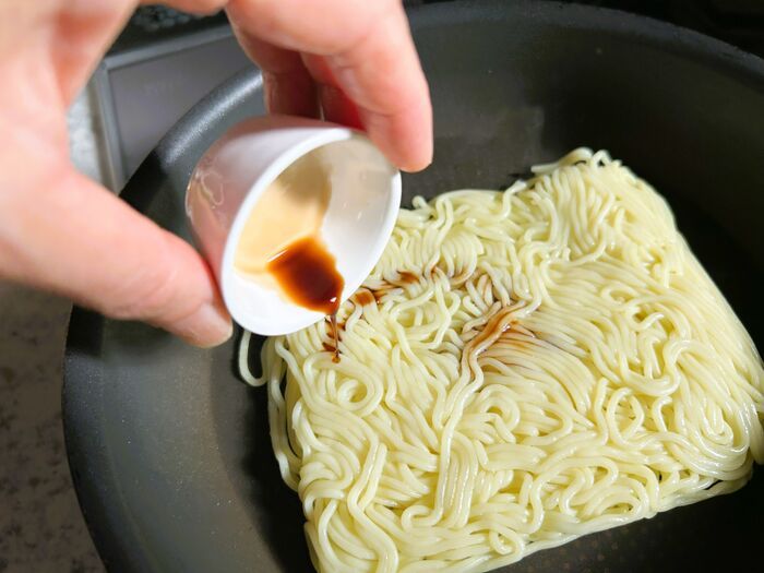 「焼きそばの麺はほぐしません！」達人が教える