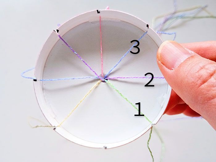 チップスターのフタがまさかの「編み機」に！くるくる回すだけで組みひも完成♡【作ってみた】