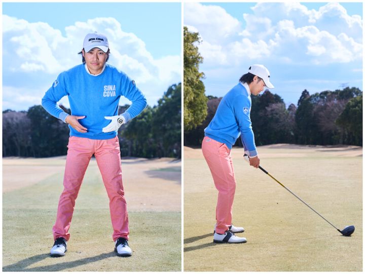 腹筋をうまく使って飛距離アップ！簡単ですぐに実践できるコツを解説