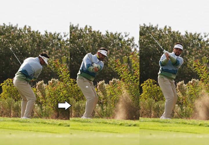 元世界ランク1位の膝立ちショット！トラブルからの奇跡の脱出劇とは？