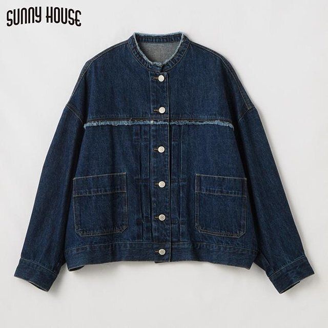 しまむらSUNNY HOUSEフリンジデニムジャケット
