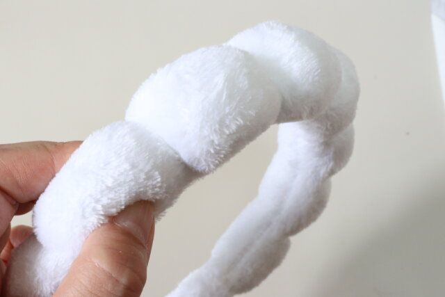 洗顔用ヘアバンド デザイン