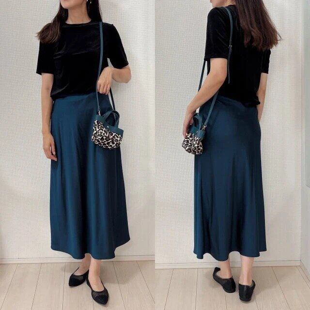 2025gu値下げシアーベロアTお手本コーデ