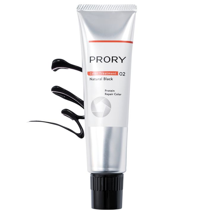 プロリー リペアカラートリートメント ナチュラルブラック