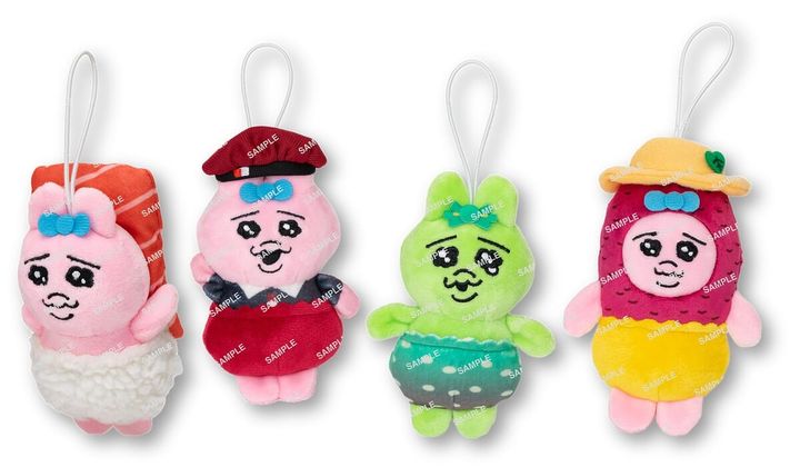 コラボ限定マスコット（全4種）前半