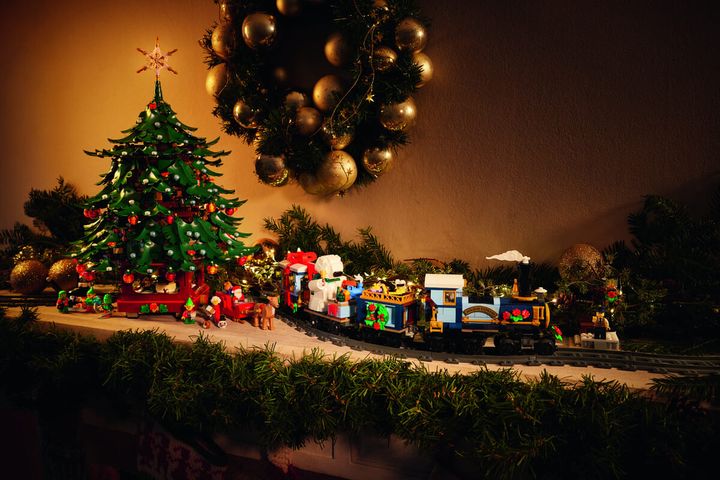 レゴのクリスマスホームデコレーション