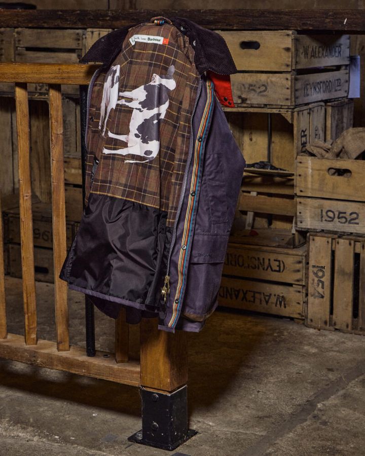 Oversized Bedale wax Jacket￥97,900