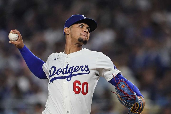 ドジャースの右腕エドガルド・エンリケス（C）Getty Images