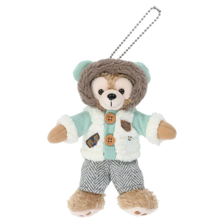 ぬいぐるみバッジ（ダッフィー）