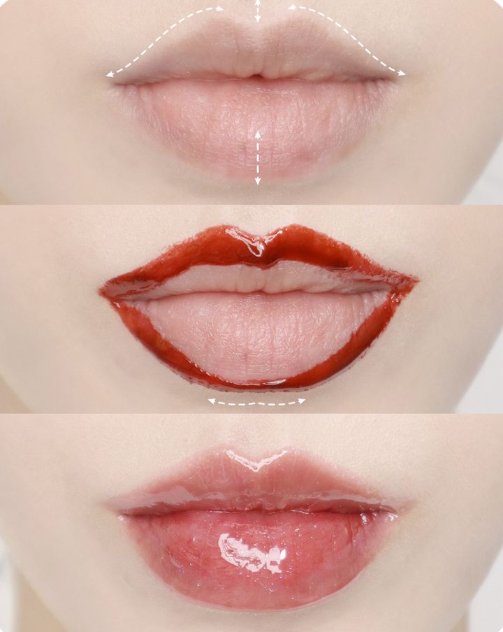 オーバーリップも縁取りで簡単!