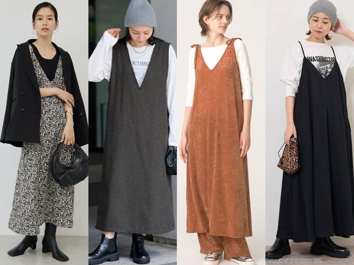 画像: 冬まで着られるレイヤードワンピをチェックして！