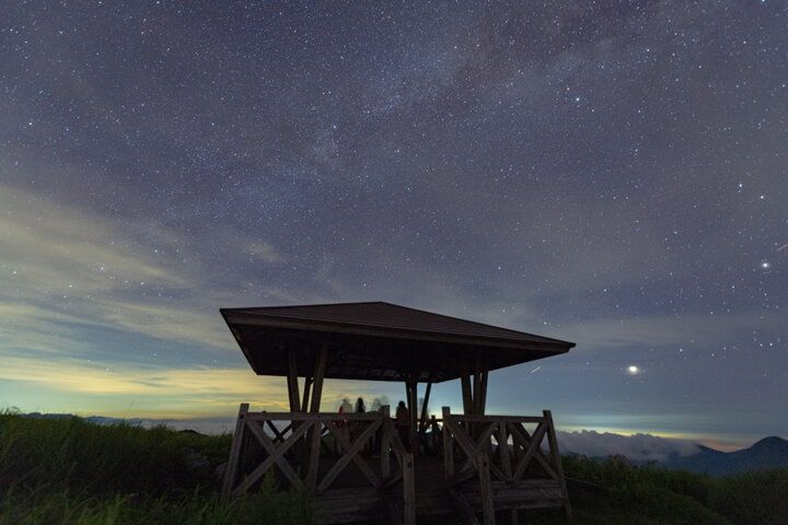 日本のスイスと称される「四国カルスト」で星空ステイ