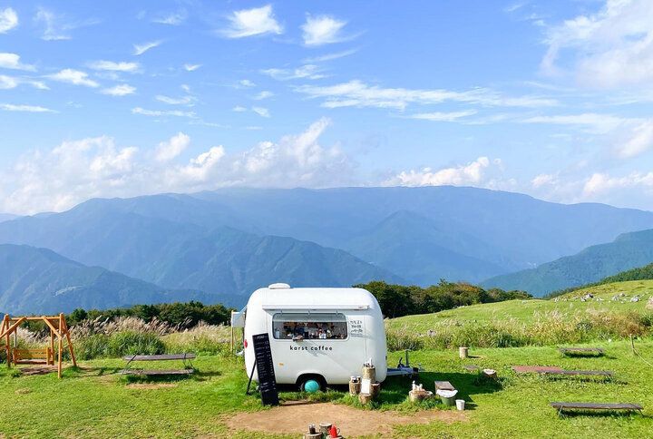日本のスイスと称される「四国カルスト」で星空ステイ