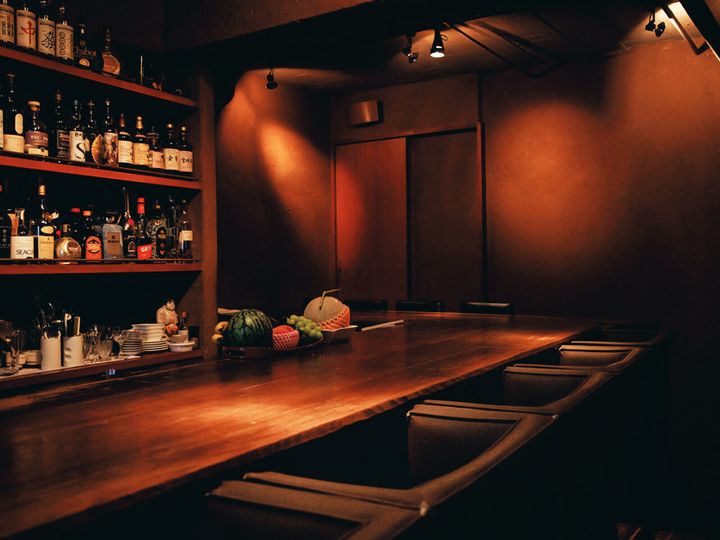 四谷三丁目『Bar 橙』の内観