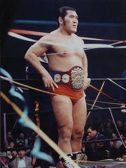 IWA世界ヘビー級チャンピオン時代のストロング小林さん（1971年頃）