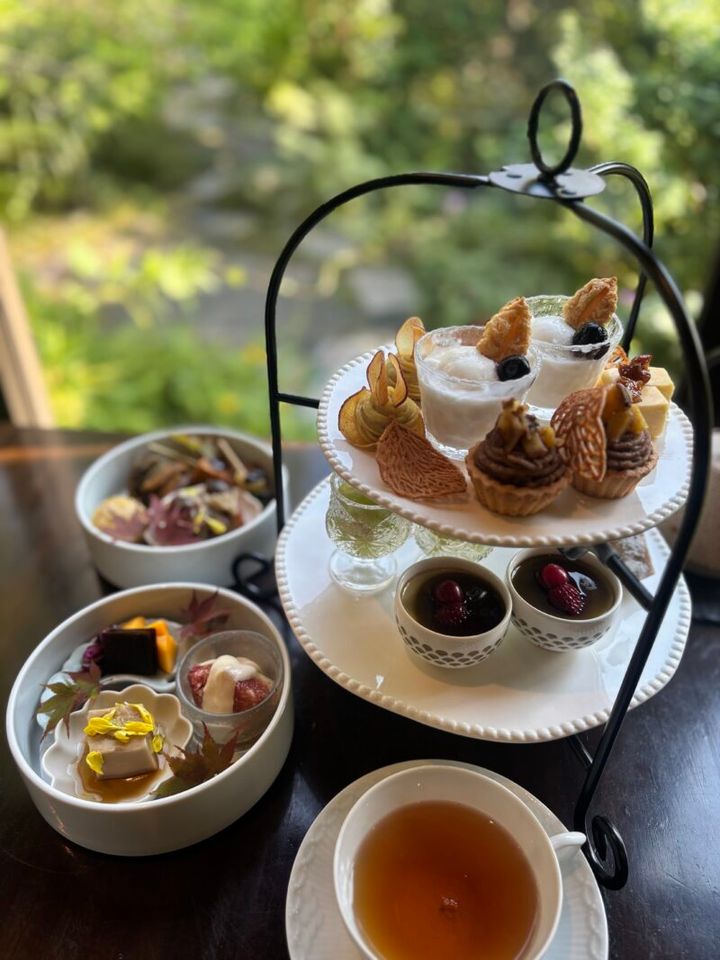 鎌倉 和田塚 江ノ電 茶房空花 脇元かな子 アフタヌーンティー