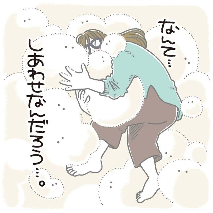 猫飼いが見た幸せな夢と現実について描いた漫画のカット（麦ママさん提供）