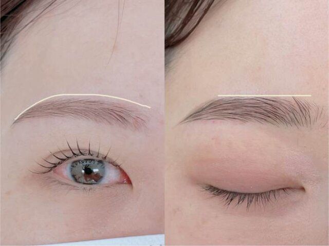 ポイント④眉毛の形