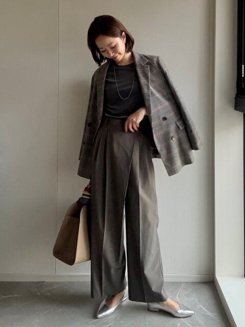 ラップパンツでトレンド感もひとさじ！