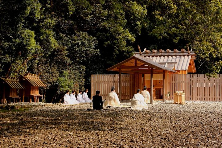 皇大神宮と荒祭宮で神御衣祭