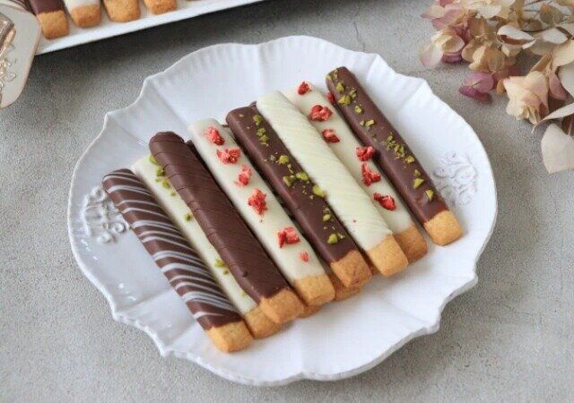 可愛いスティッククッキー