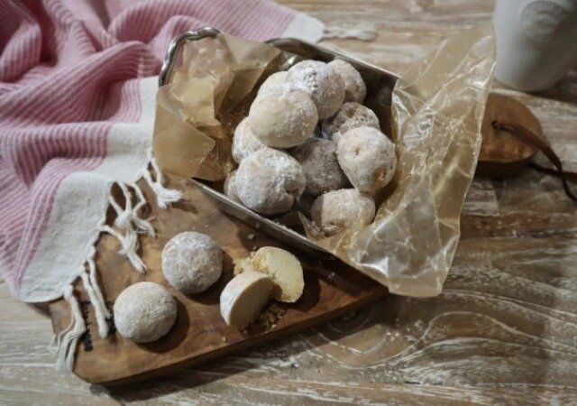 さくホロ食感！簡単スノーボール