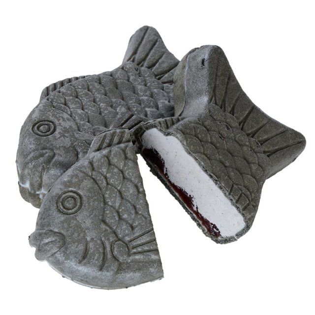 シャトレーゼ 和菓子アイス たい焼き最中 焙煎黒ごま しっぽまであん 4個入