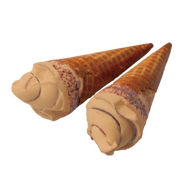 シャトレーゼ チョコマカレッタ ザ ビターキャラメルソフト 4個入