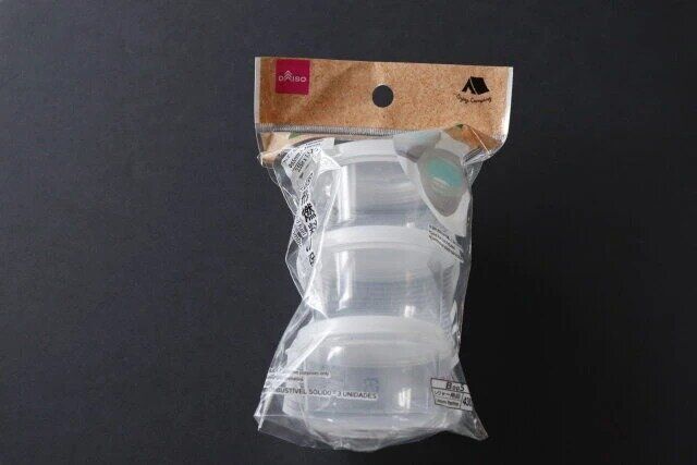 ダイソー 固形燃料ケース（3個） パッケージ