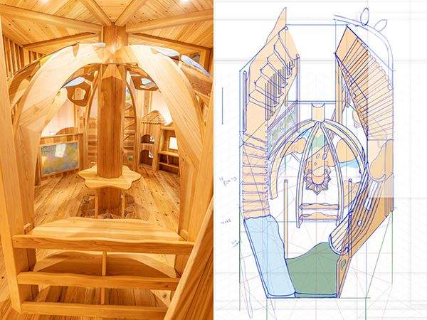【愛知県名古屋市】SukuSuku English Preschool 浦里が自然素材でつくられた大型遊具『Nekopu』導入