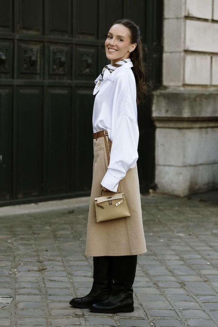 画像: エレガントスタイルも今っぽく整う