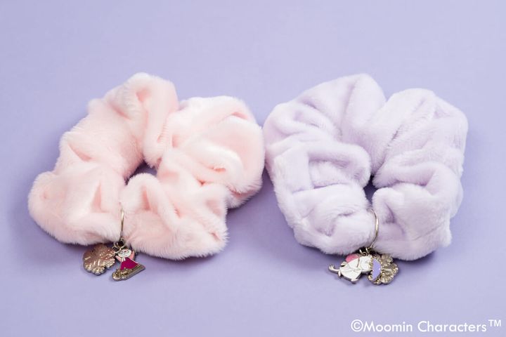 シュシュ（ピンク/パープル）