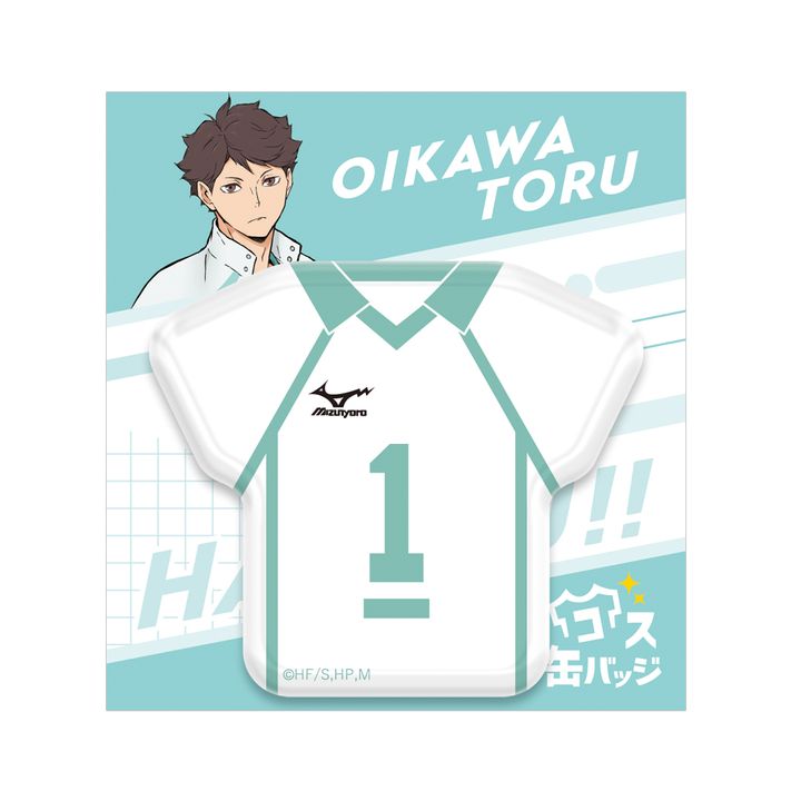 ハイキュー！！コス缶バッジ「及川徹」