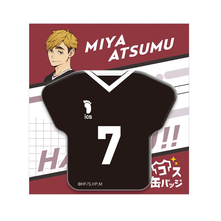 ハイキュー！！コス缶バッジ「宮侑」