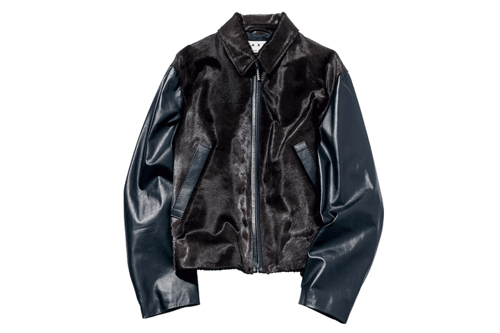 〈マルニ〉のバイカージャケット