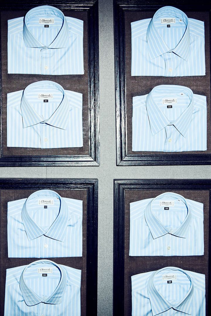 パリ〈Charvet〉本店 オーダーメイド シャツ売り場