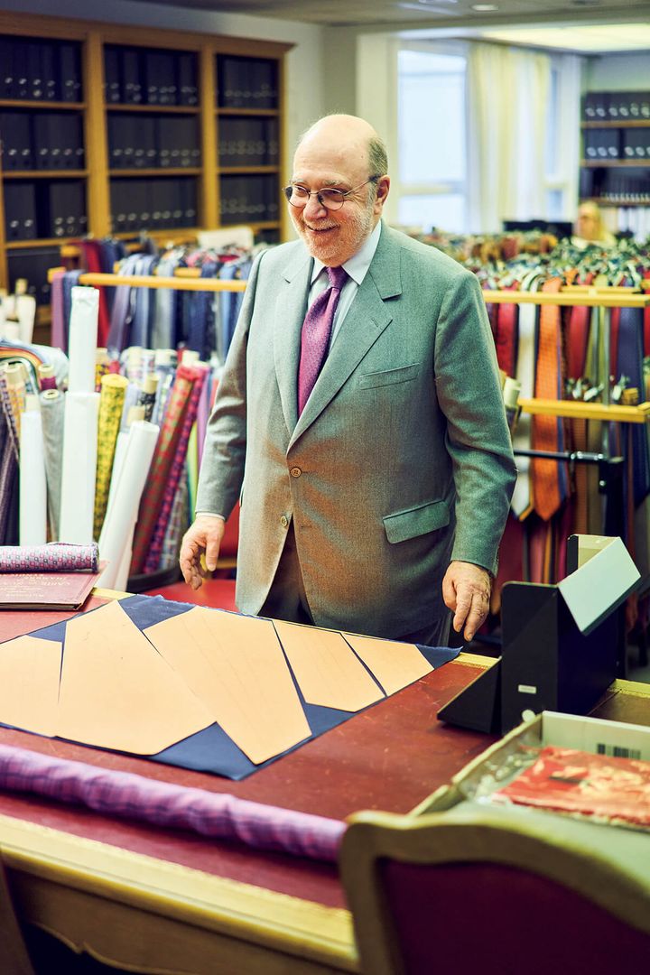 パリ〈Charvet〉ゼネラルディレクター ジャン= クロード・コルバン