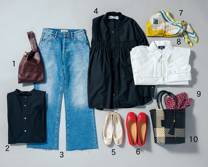 お買い物の参考になる！パリジェンヌのワードロープ