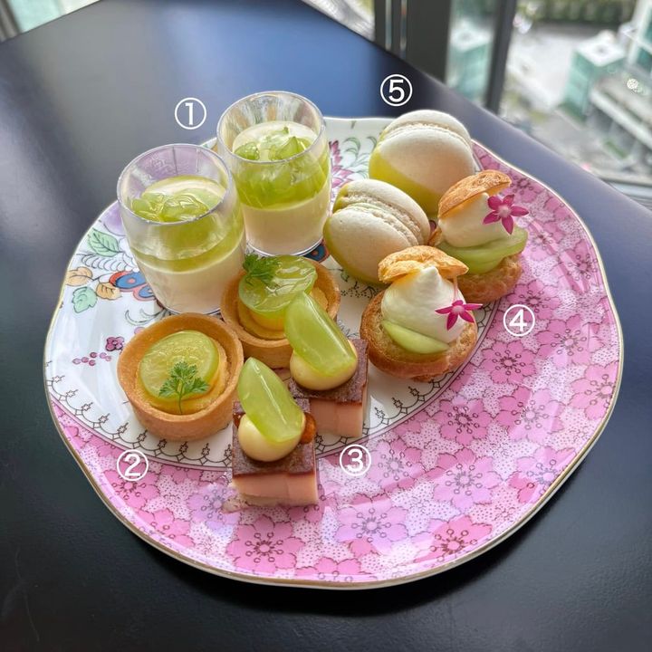 AFTERNOON TEA with “SIROCCO”「シャインマスカット」