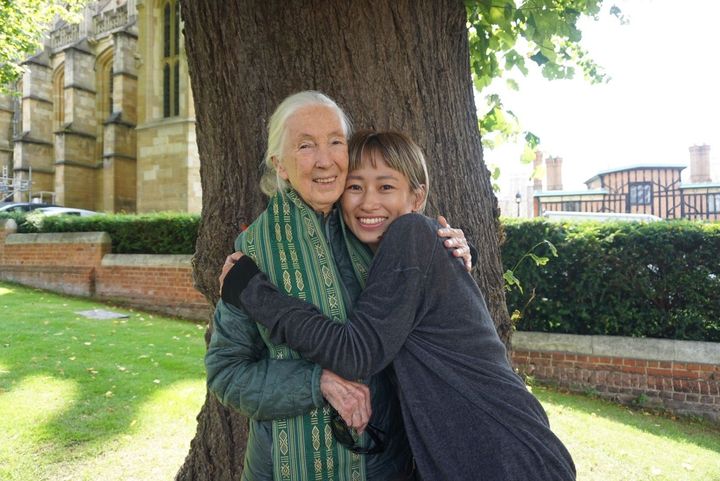 2024年6月、イギリスで行われたJane Goodall’s Roots & Shoots Coordinators’ Meetingにて。
