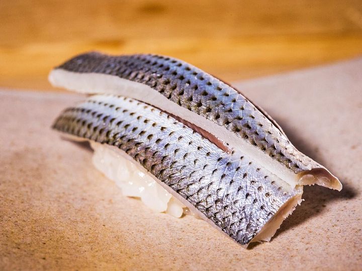 銀座『ぎんざ 寿し幸』の「小肌」