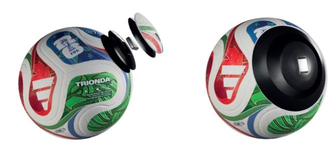 adidas、2026年サッカーW杯の公式試合球を発表！初の3ヵ国共催を象徴…パネル数は史上最少の「4枚」